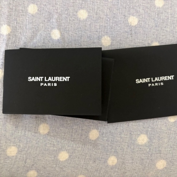 CASSANDRE MATELASSÉ LARGE FLAP WALLET IN GRAIN DE POUDRE LEATHER - Saint Laurent - Picture 5 of 8